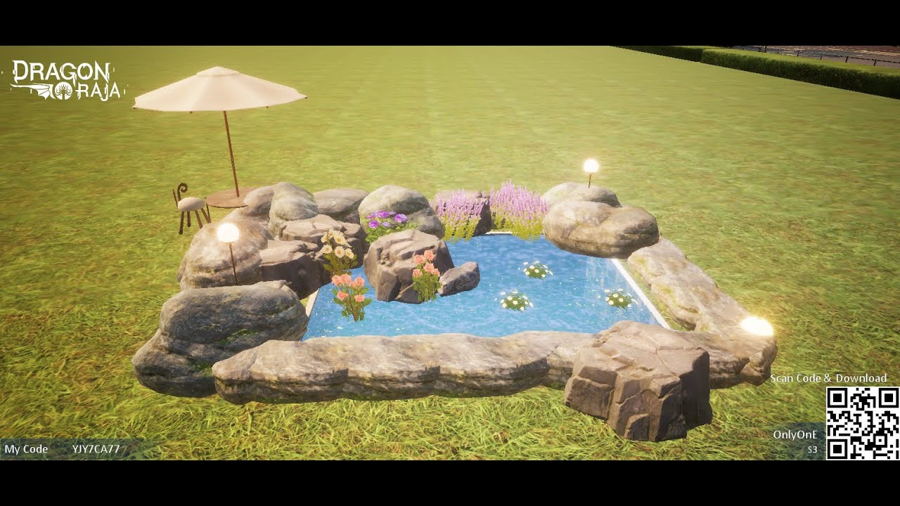 Dragon Raja sea - how to build a pond