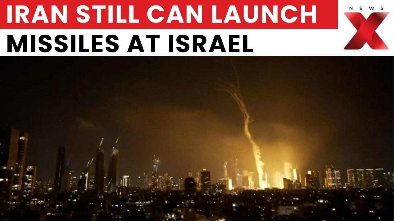 Israel Military Says Iran Still Has Significant Capacity to Launch Missiles at Israel | NewsX