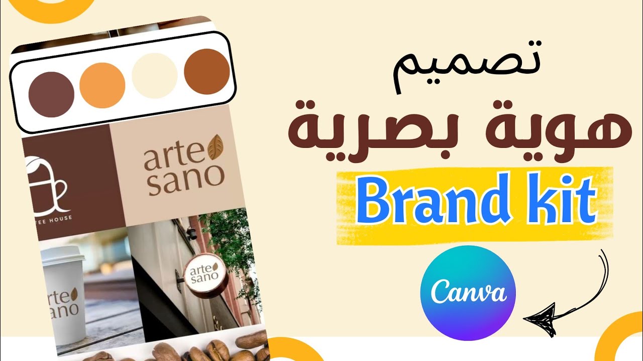 كيف تصمم هوية بصرية كاملة باستخدام Canva Brand Kit؟ 