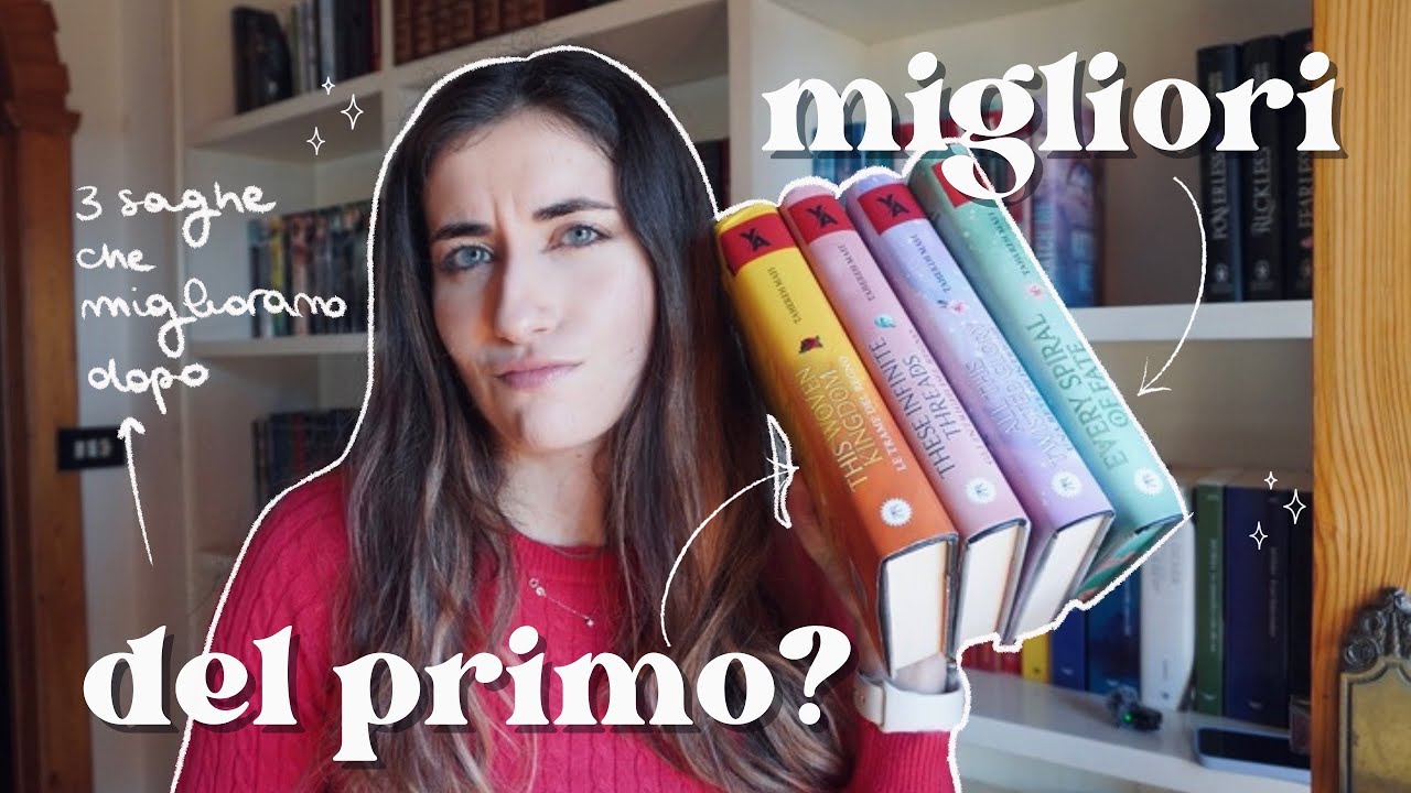 3 saghe in cui i libri successivi sono migliori del primo 📚 (stavo per abbandonarle)