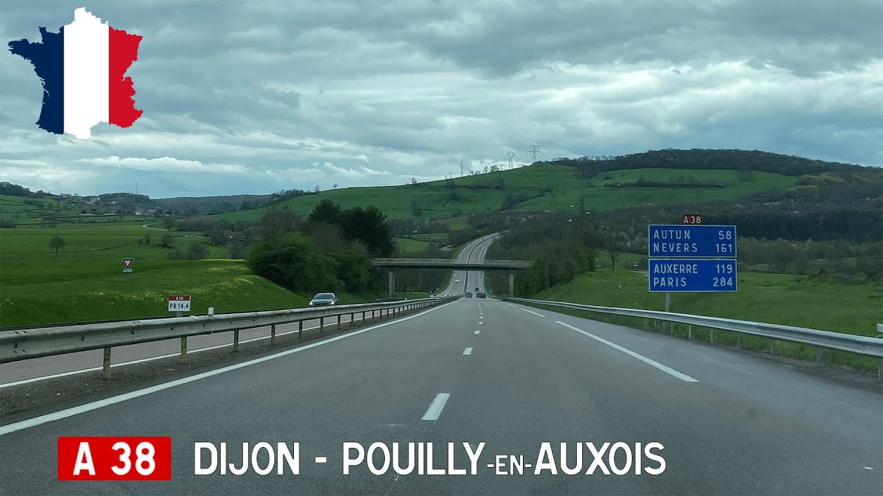 France (F): A38 Dijon - Pouilly-en-Auxois