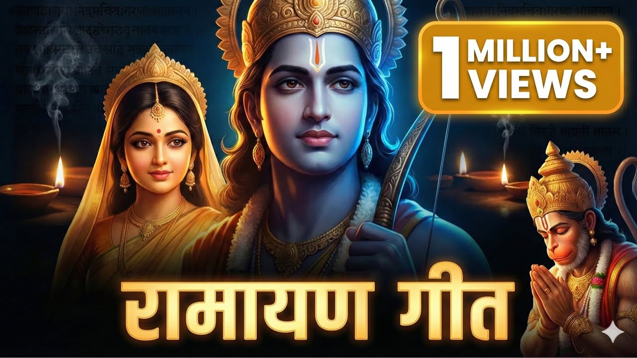 रामायण गीत | रामायण 108 मणका | श्रीराम कथा के 108 मोती | Ramayan 108 Jaap | Jai Shri Ram