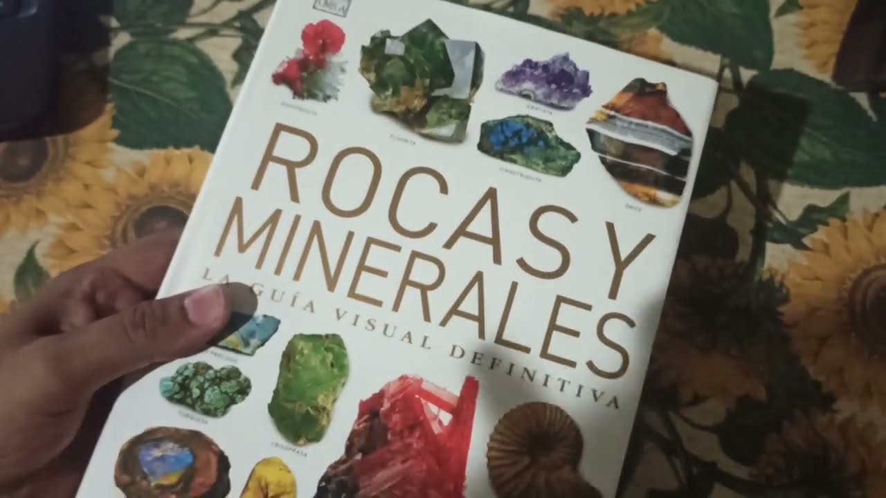 Libro sobre Rocas y Minerales (f&oacute;siles) de la Tierra - Revisado