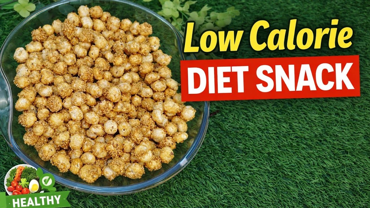 “Sirf 3 Cheez Se Healthy Winter Snack 😱 | Gud Til Makhana Recipe | Weight Loss & Immunity Booster”