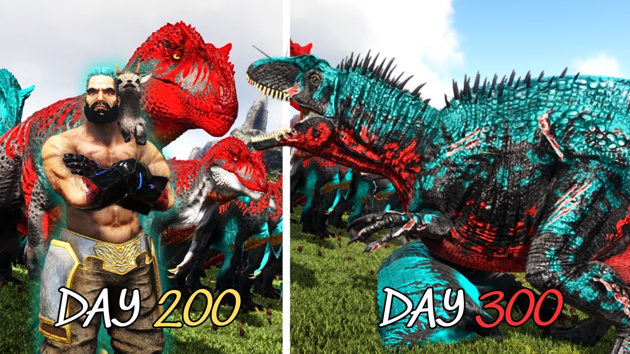 300 Ngày Tiêu Diệt Save Acro Cùng Toàn Bộ Boss Trong ARK: Paleo Additions