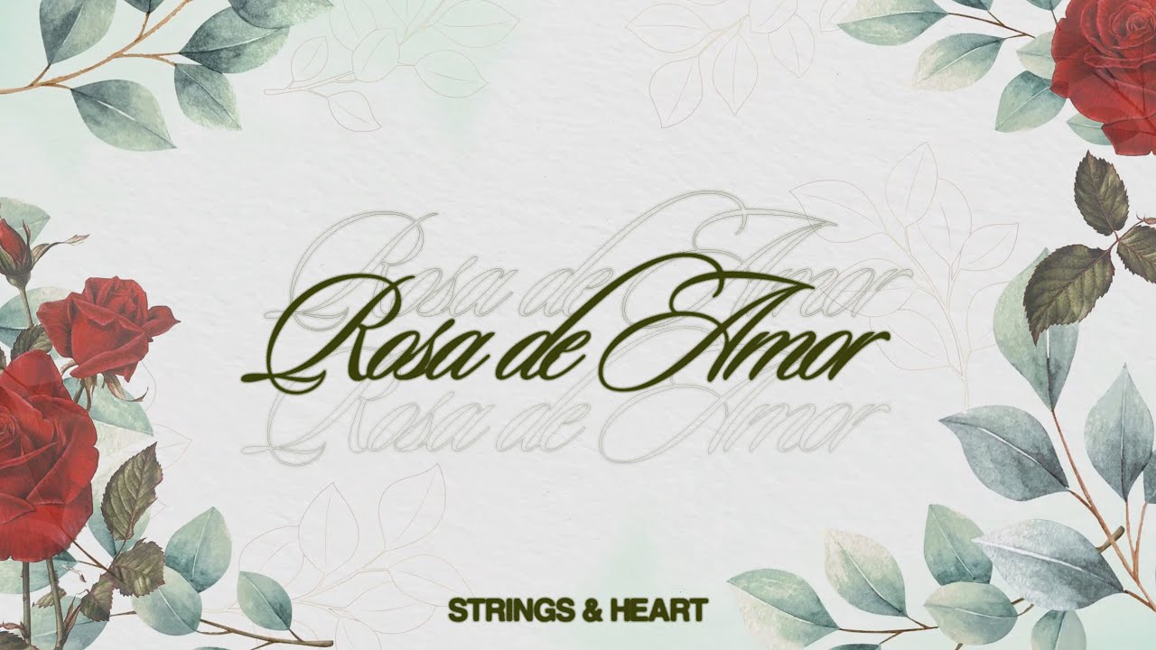 Strings & Heart - rosa de amor (Video de Letras Oficial)