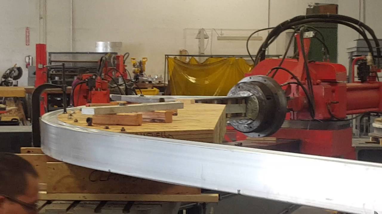Stretch Forming Aluminum Extrusion