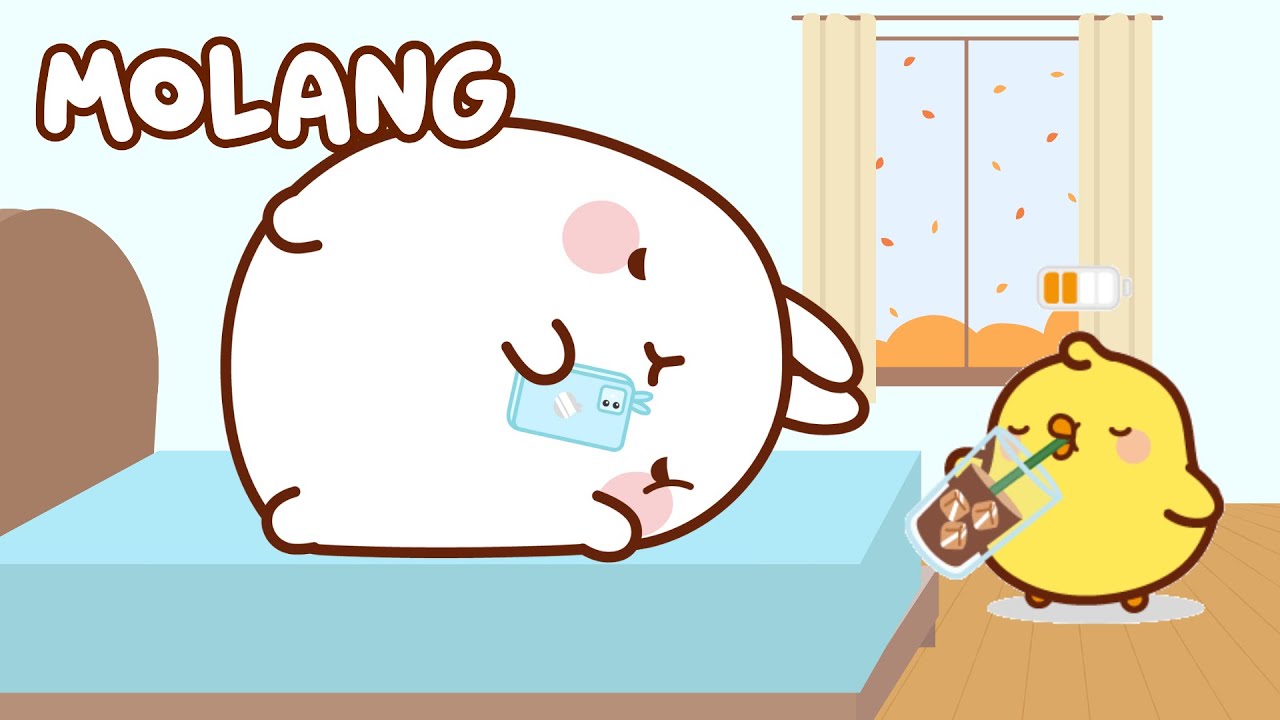 Relaxing on Vacation 😴 MOLANG and Piu Piu | Funny Cartoons for Kids | Compilation