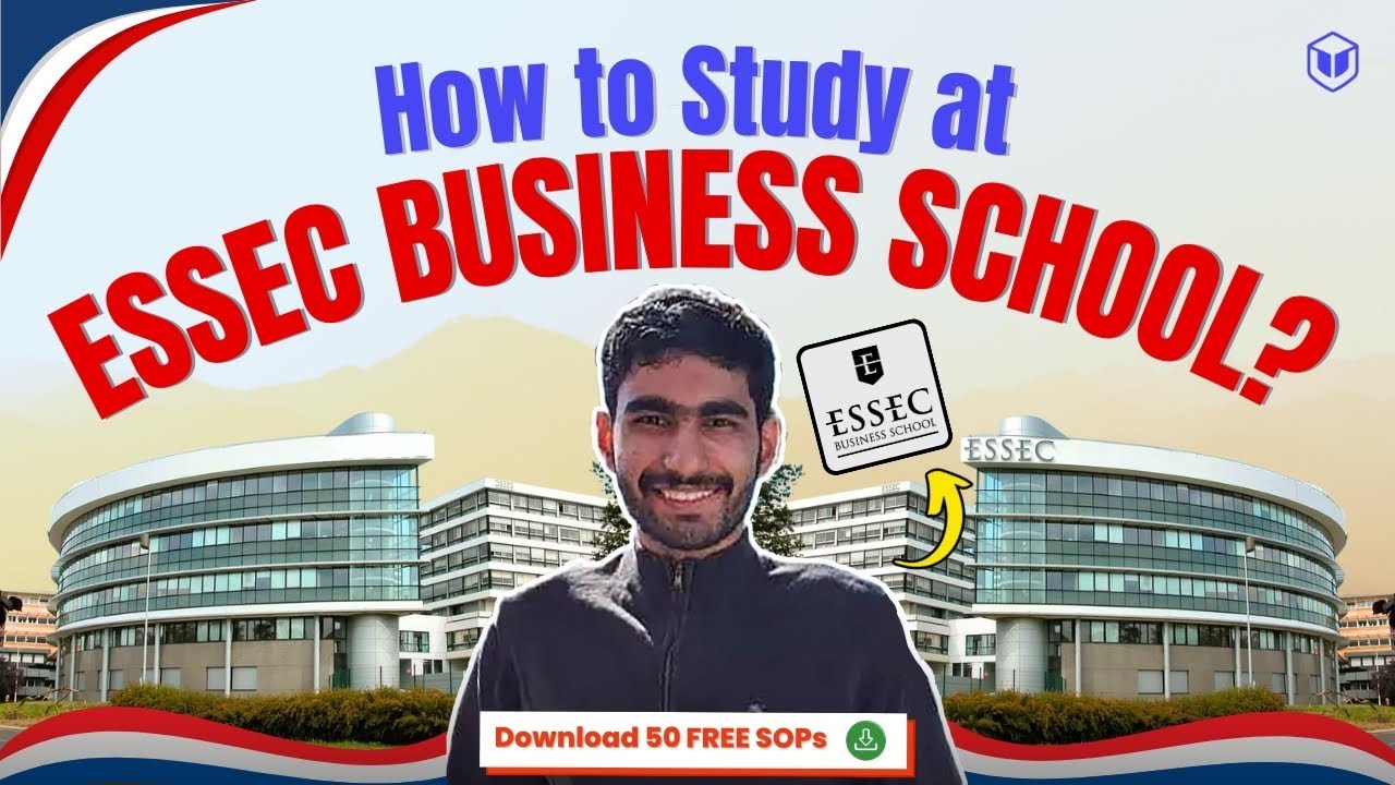 How to Study at ESSEC Business School | Masters in Business Analytics in France | Indians in France