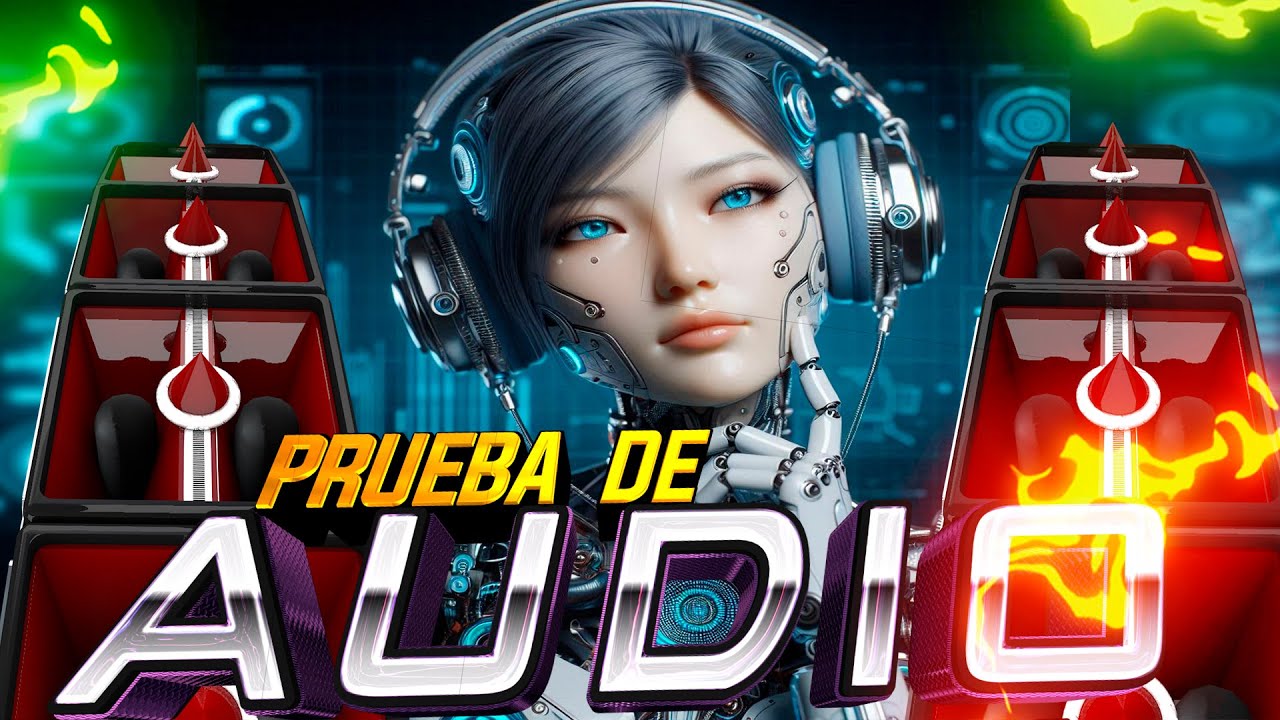 UTILIZA ESTA PRUEBA DE AUDIO CON VOZ DE MUJER PARA TU SONIDO