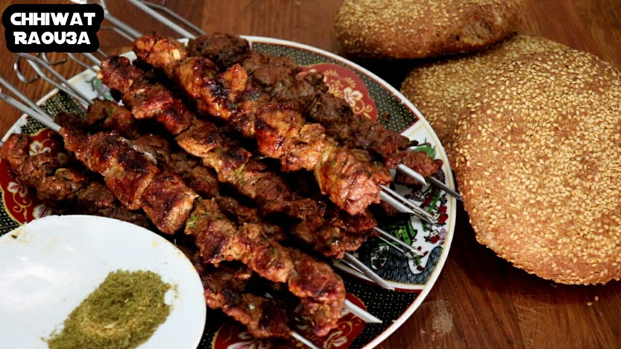 قطبان اللحم مشاوي🐏 هشاااش زبدة بأكتر من تلاتة اسرار غادي اتضرب بيهم المتل😁 لا تفوتواا