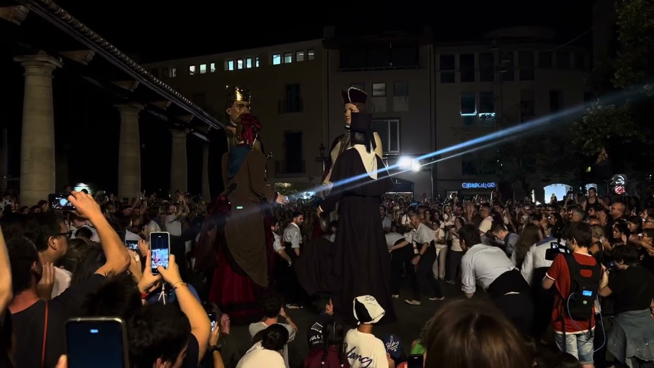 Ball del Giravoltes a Granollers, en la seva Festa Major (31/08/2023)