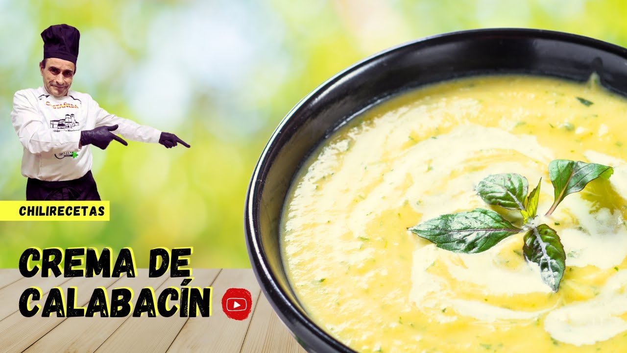 Crema de calabacín casera | Receta fácil, sana y rápida 🥣