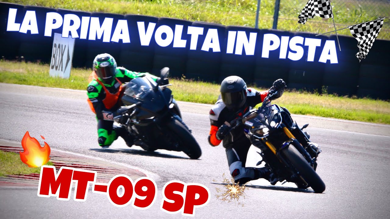 La PRIMA VOLTA in PISTA con l'MT-09! Corso pista entry level con la RIDING SCHOOL di LUCA PEDERSOLI!