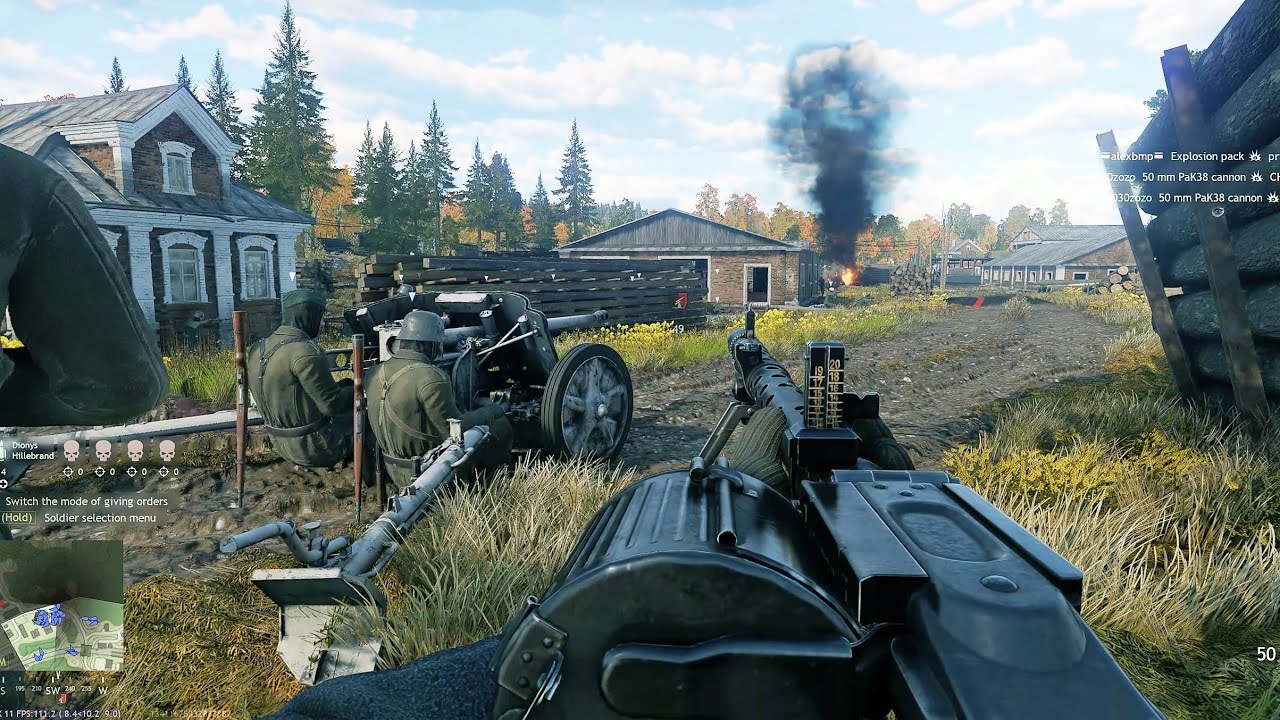 Enlisted: The Maisky Forestry - Battle For Moscow Gameplay [1440p 60FPS]