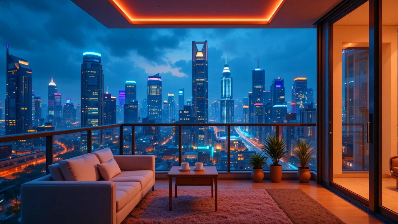 Lofi Chill Space 🌌 Rainy Hip Hop Beats for Deep Focus, Study Sessions & Calm Sleep
