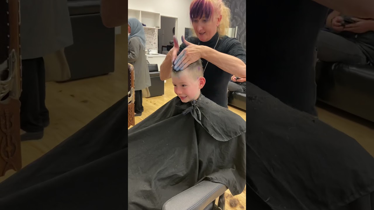 Andrew’s Shave for a cure
