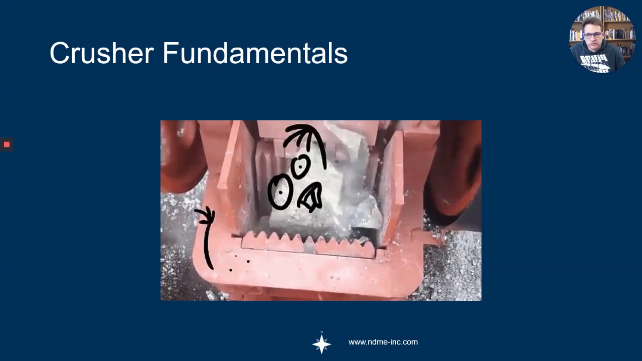 The fundamentals of crushers for mineral processing.
