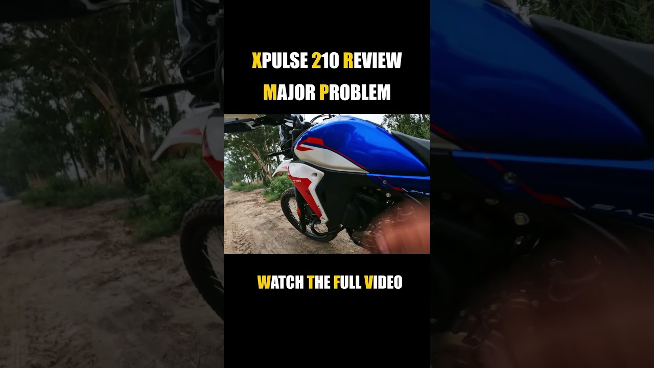 Hero Xpulse 210 Review : Big Problem Found  #xpulse210 #xpulse210review #heroxpulse210 #bikereview