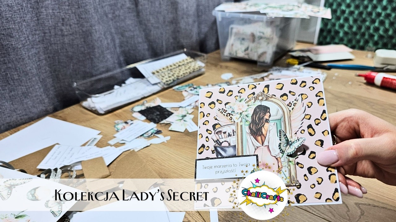Szybka inspiracja na kartkę dla kobiety | Scrapbooking | @mintaypapers  Cottage Heart |