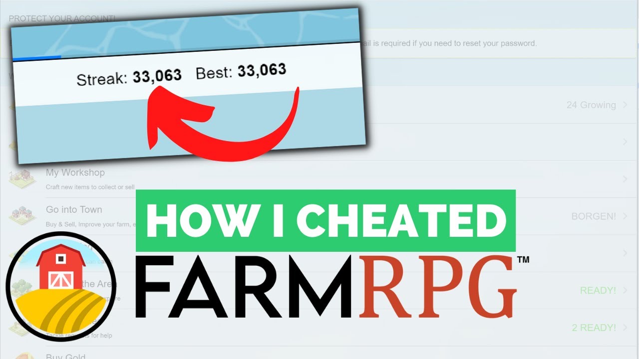 My FarmRPG Account Got Banned For Showing This Video