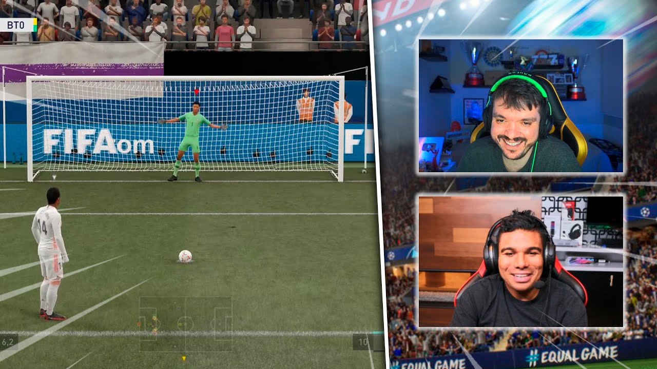 AMIGOS DO GAULES X AMIGOS DO CASEMIRO - PARTE 1 FIFA 21