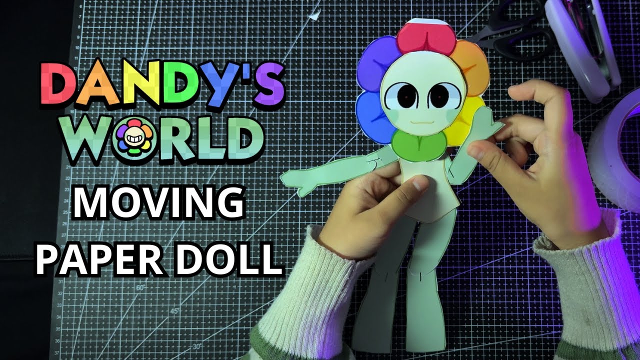 MOVING PAPER DOLL DANDY'S WORLD
