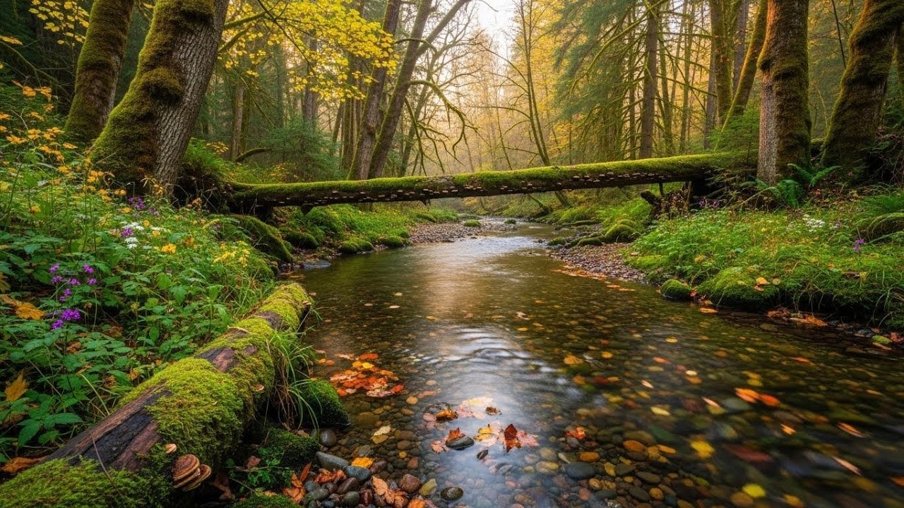 River Forest Soundscape 🌿🌊 Peaceful Nature Ambience for Deep Rest #2099