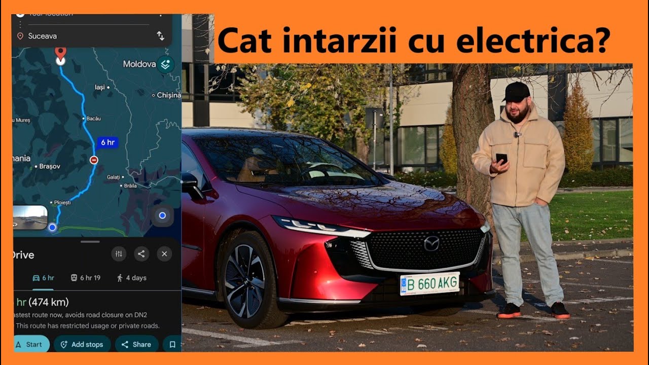 București - Suceava și retur cu Mazda 6e. Cât te 