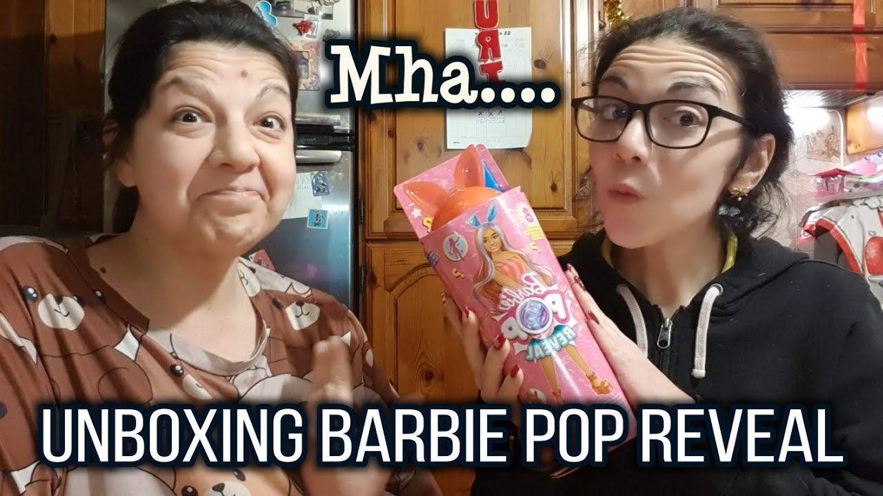Unboxing barbie pop reveal