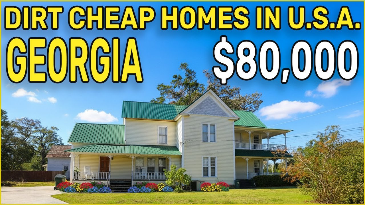 DIRT CHEAP Amazing Homes from $50,000 to $110,000