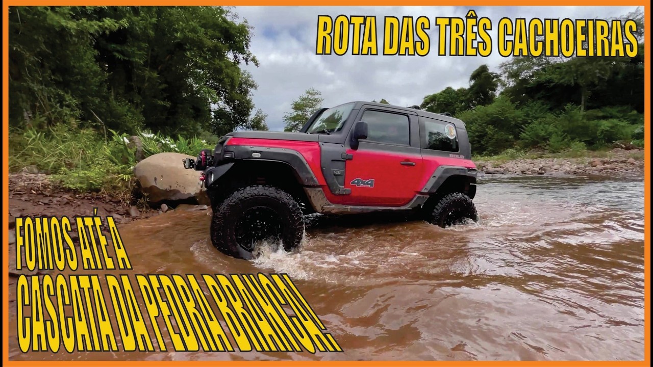 Rota das Três Cachoeiras - Visitamos a Cascata da Pedra Branca