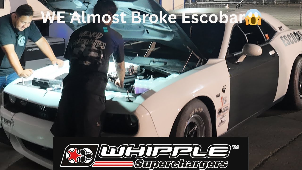 We Almost Totaled Escobar At The Track😱