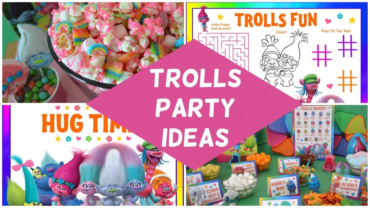 Best Trolls Birthday Party Ideas Ever!