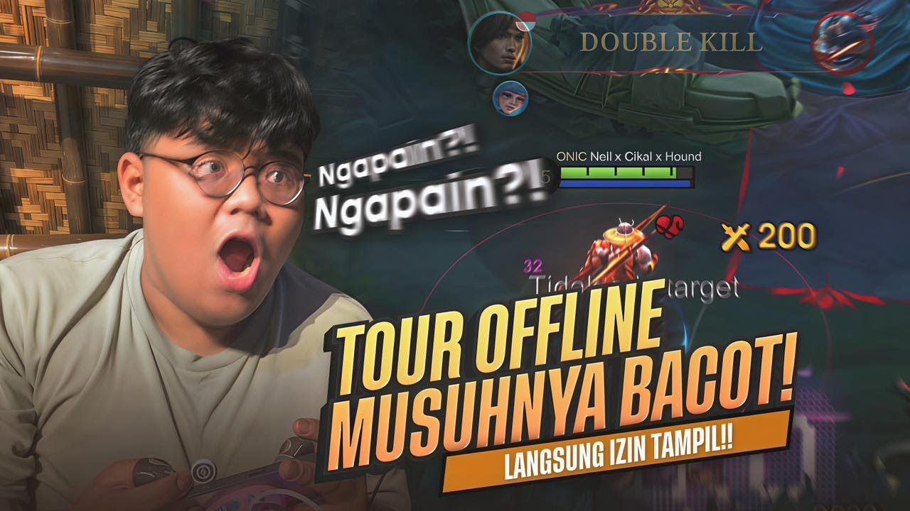 GUA IKUT TUR OFFLINE MUSUHNYA BANYAK BACOT, LANGSUNG IZIN TAMPIL !