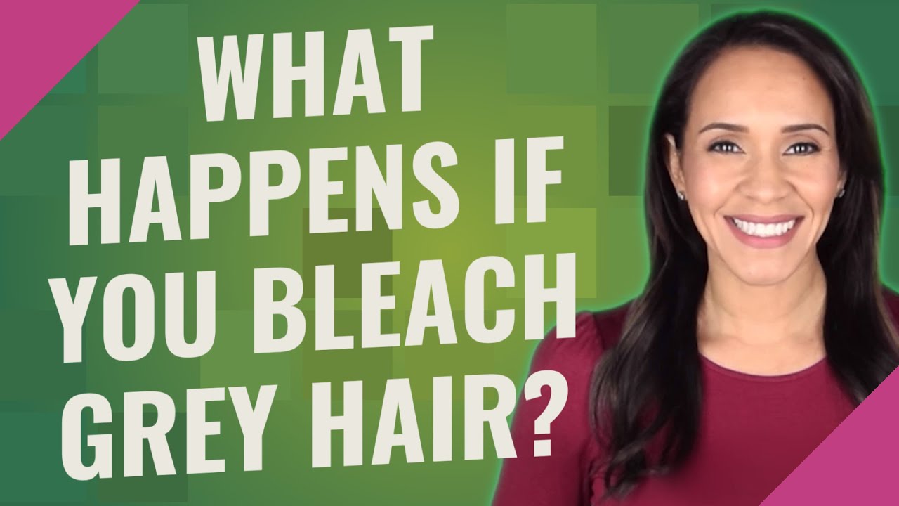 Что будет, если обесцветить СЕДЫЕ волосы?