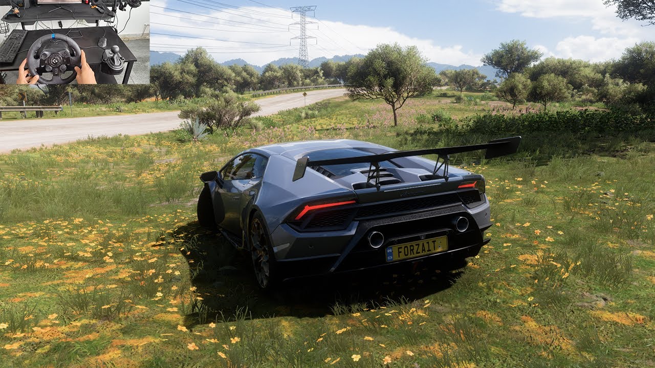 Lamborghini Huracán EVO 1019HP POV w/ Logitech G923 | Realistic Wheelcam Drive (FH5)