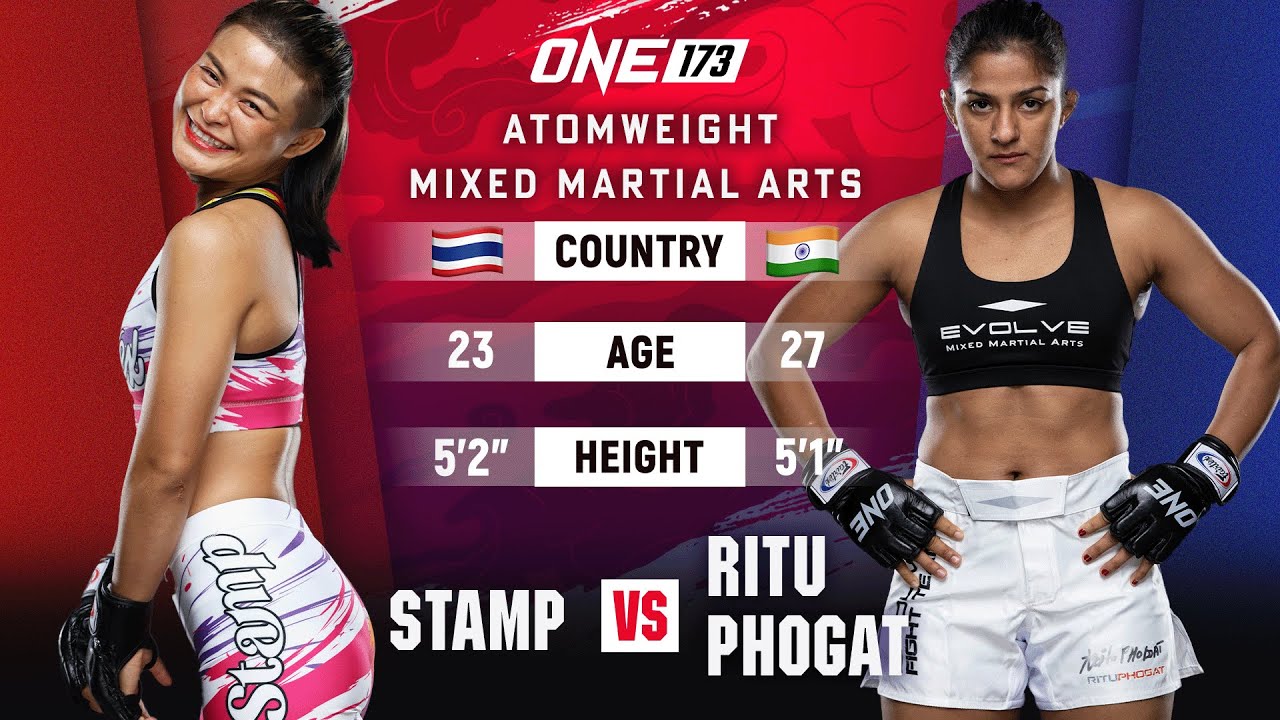 When a Muay Thai Queen SUBMITS a Wrestler 🤯 Stamp vs. Ritu Phogat | Full Fight Replay