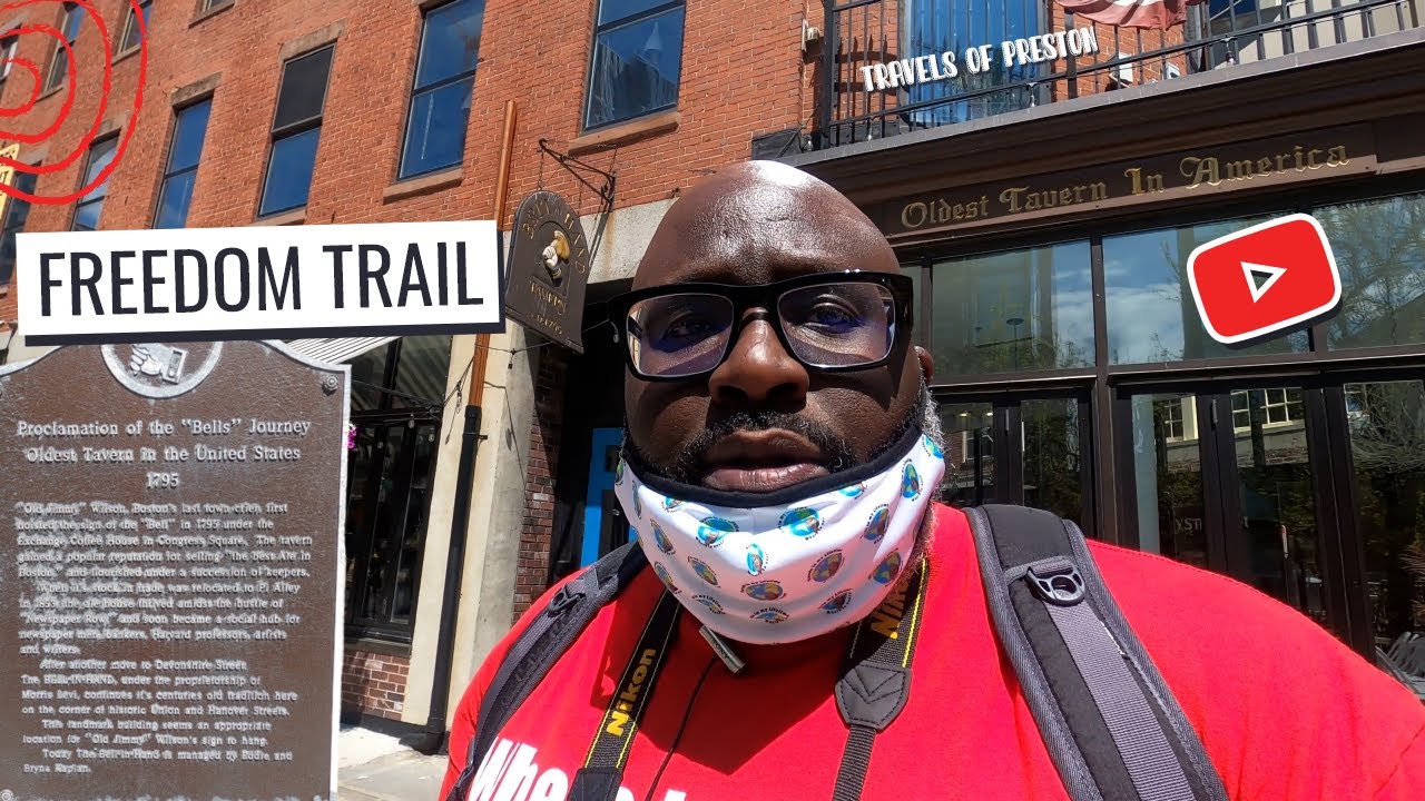 Following the Boston freedom trail and the site of the Boston Massacre || Boston Vlog Day 1