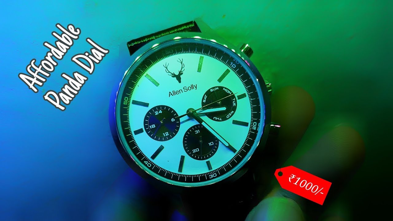 The Ultimate ! 🐼 PANDA DIAL WATCH 🐼 Allen Solly ⌚AS000050E Unboxing #panda #allensolly #watch #timex