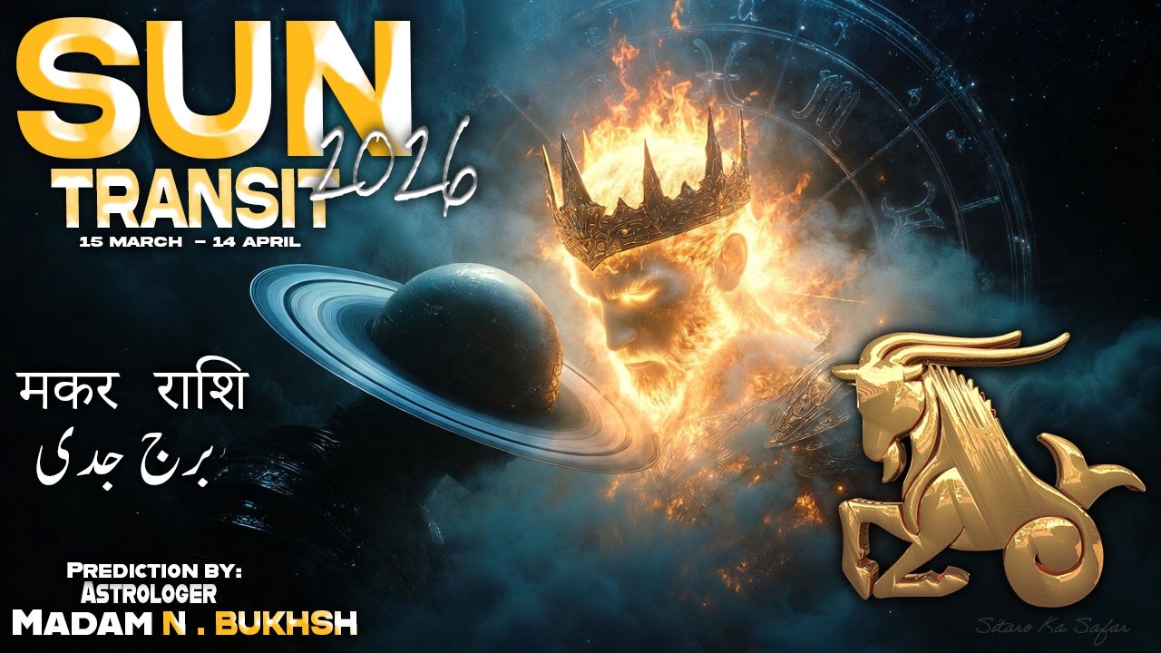 Sun in Pisces – Capricorn (Makar Rashi) | Emotional Balance & Wealth Planning
