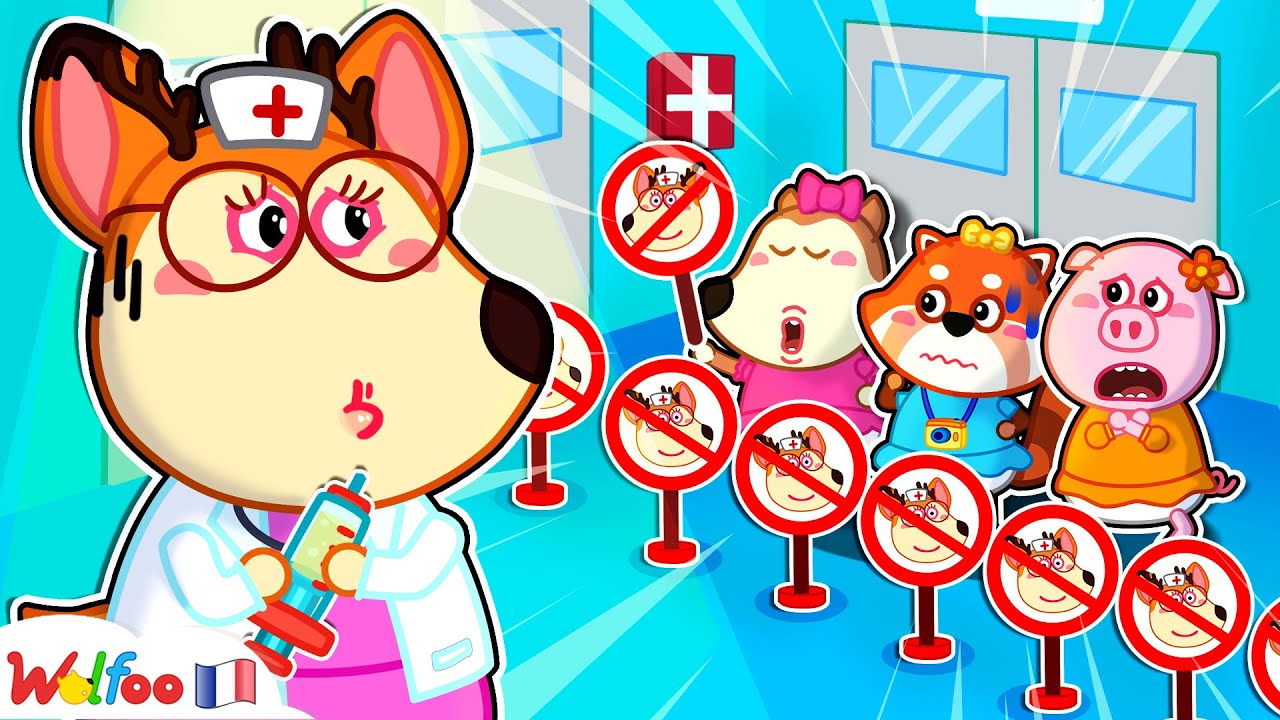 Oh Non, On N'aime Pas Le Docteur 👩🏻‍⚕️ Visite Chez Le Médecin Avec Wolfoo 🎉 Collection D'épisodes