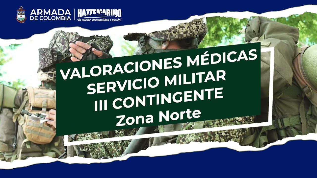 Armada de Colombia - Ciudades incorporación Servicio Militar Tercer Contingente 2022