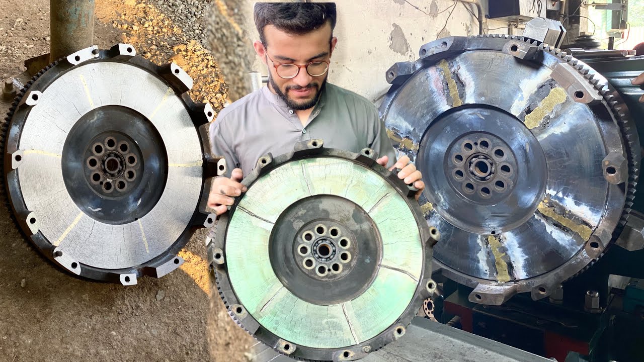 Clutch Finger Flywheel Cracked Have You Seen A Repair Like This Before[Complete Repair Procedure]