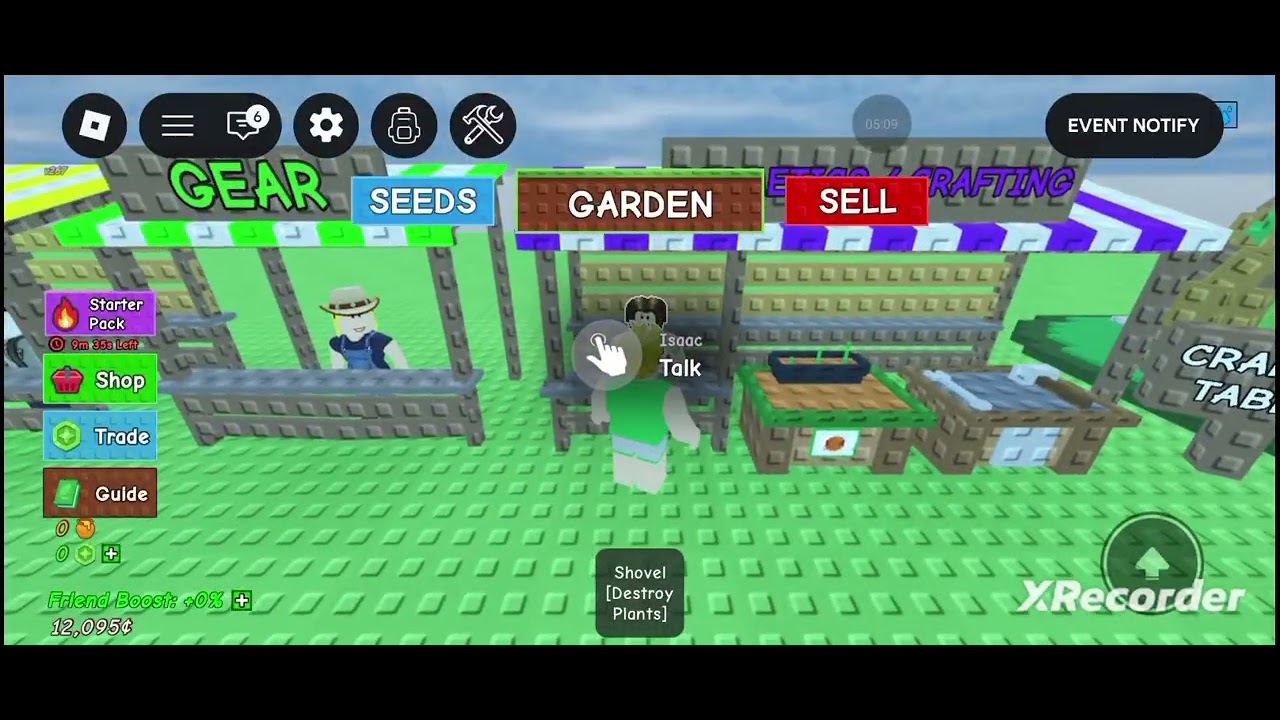 Becoming a pro in grow a garden(series 1)