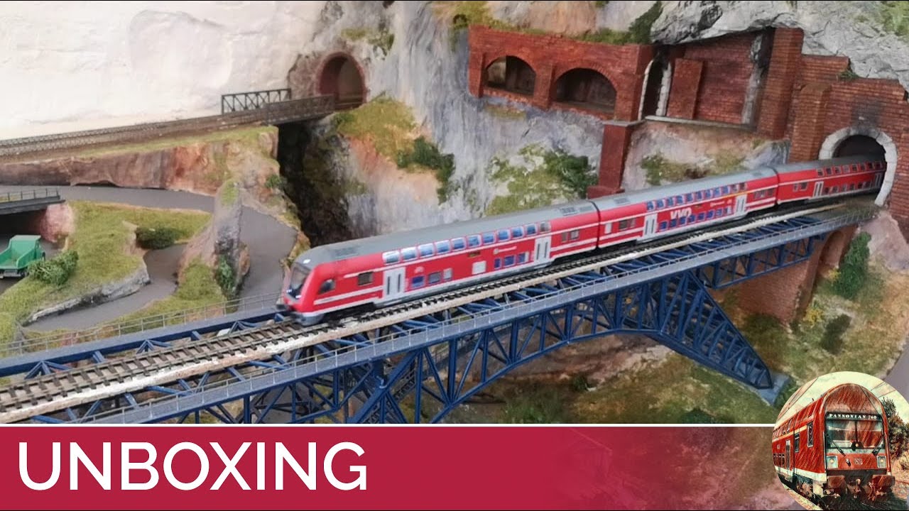 UNBOXING H0 Modelleisenbahn in Bau / digitale Steuerung / Doppelstockwagen