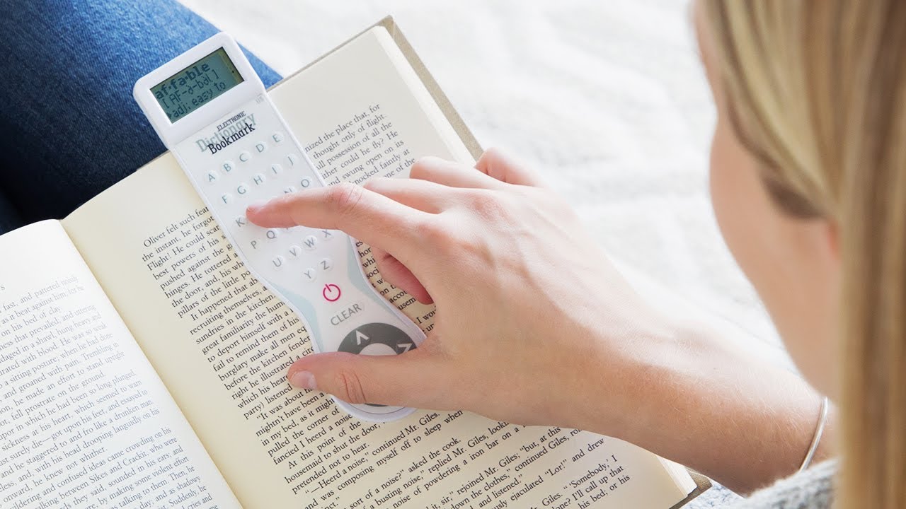 A bookmark that’s smarter than you.