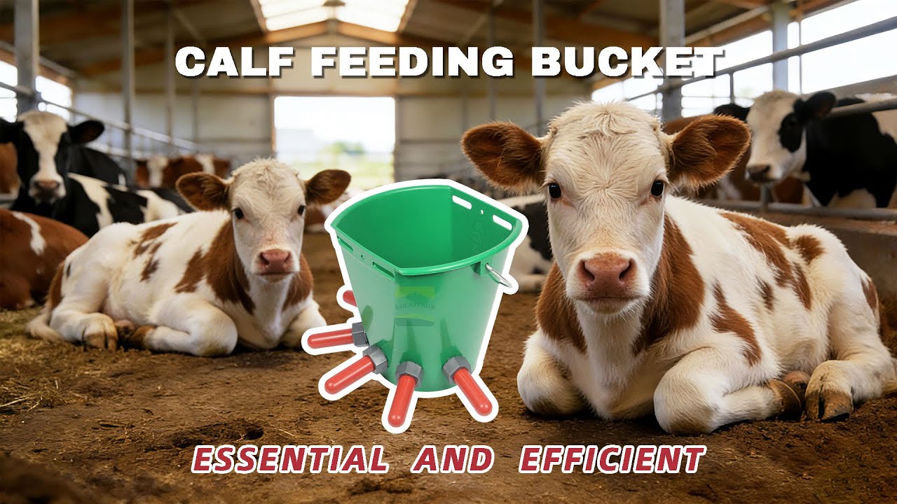 Heavy-Duty 5-Outlet Calf Milk Feeder – No Spills!