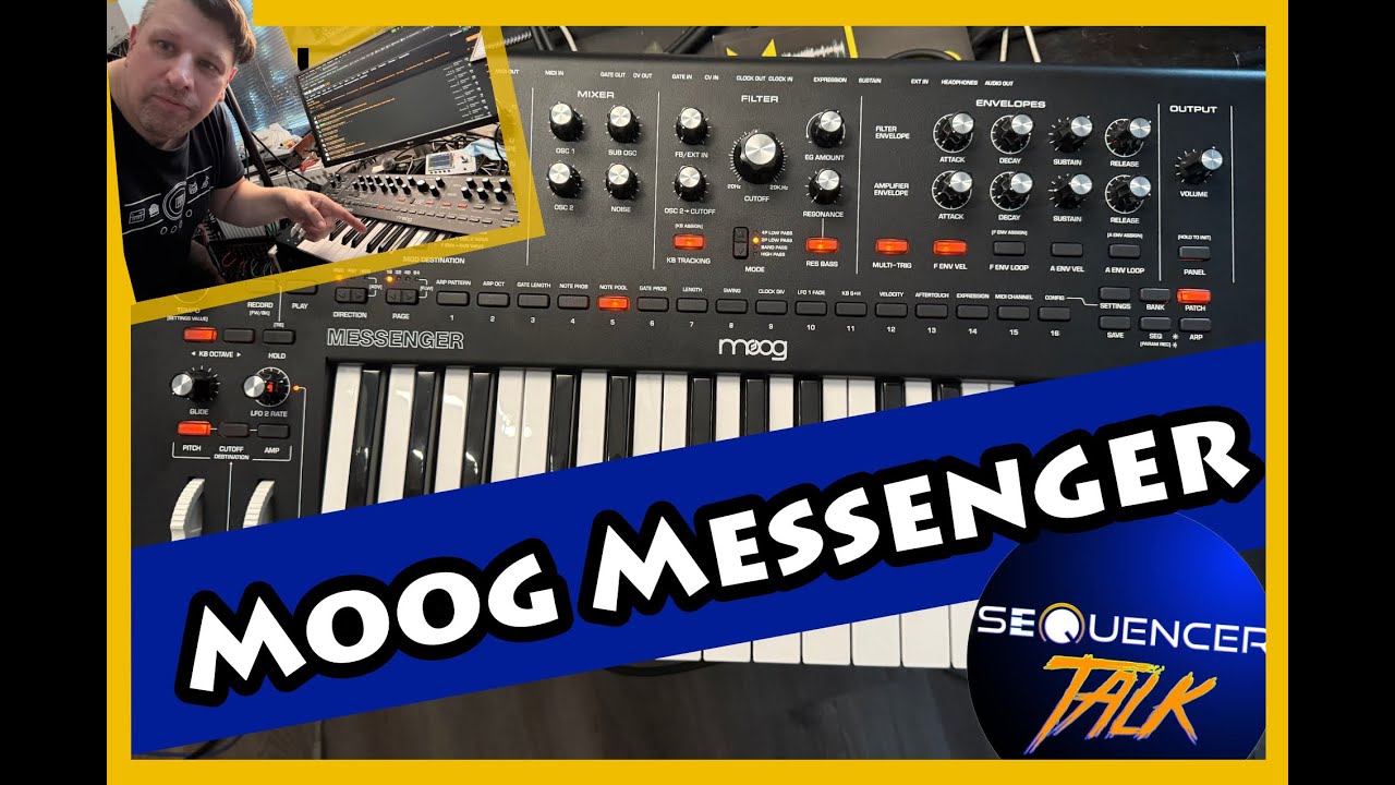 Moog Messenger - Synthesizer Monolog -  SequencerTalk