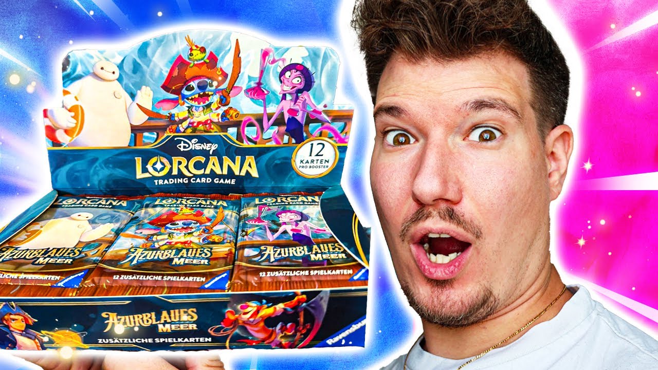 Ich öffne DAS NEUE Booster-Display!🔥😱Disney Lorcana Azurblaues Meer